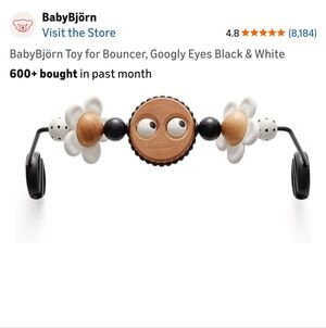 BabyBjörn Googly Eyes Toy for Bouncer